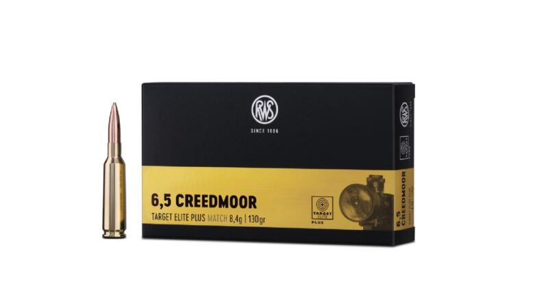 6.5 Creedmoore Target Elite Plus 8c4g/130gr
