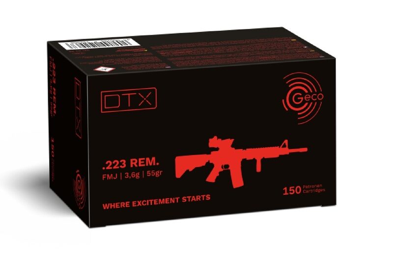 GECO .223 Rem. DTX 3,6g/55gr