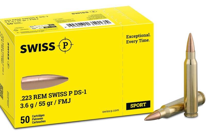 SWISS P .223 Rem. DS-1 3,6g/55gr