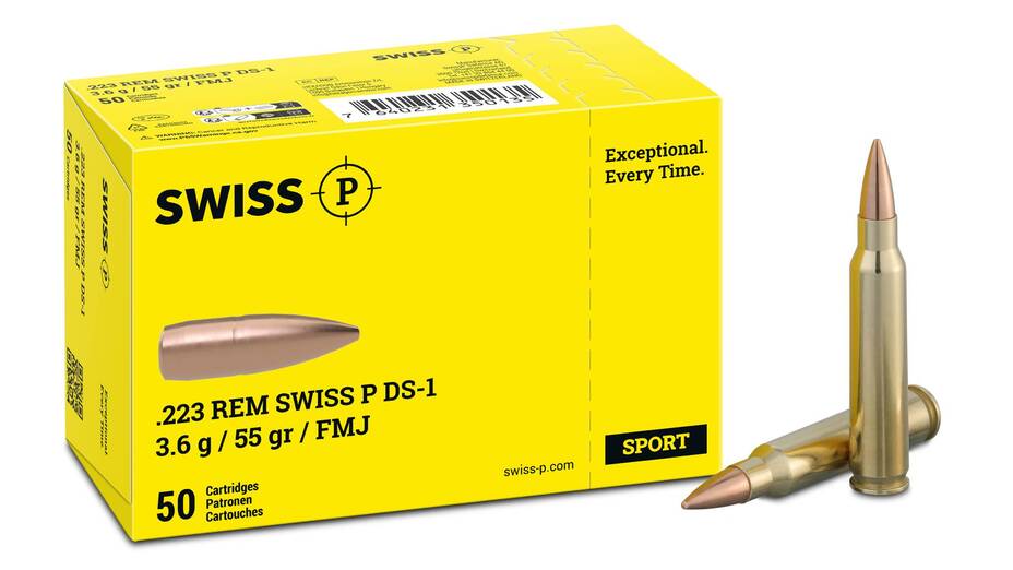 SWISS P .223 Rem. DS-1 3,6g/55gr