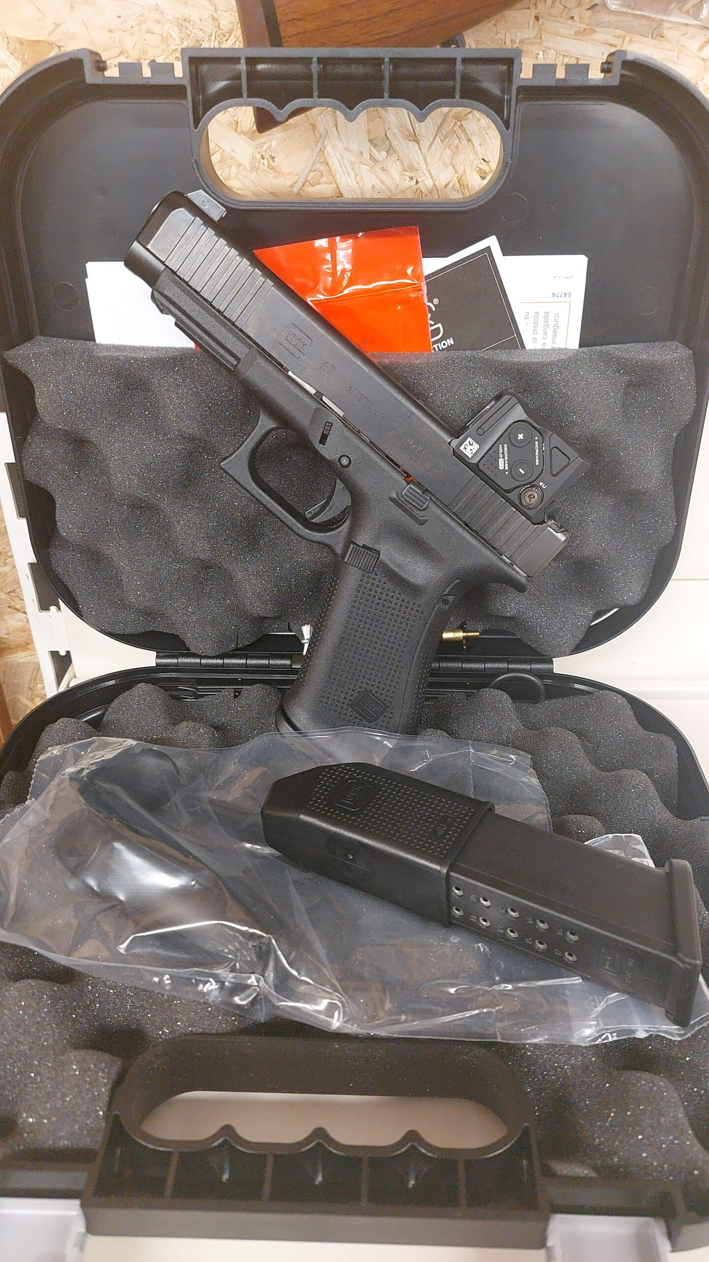 Glock Pistole G47, FS, 9 mm Luger, Standard, A-CUT COA Combo