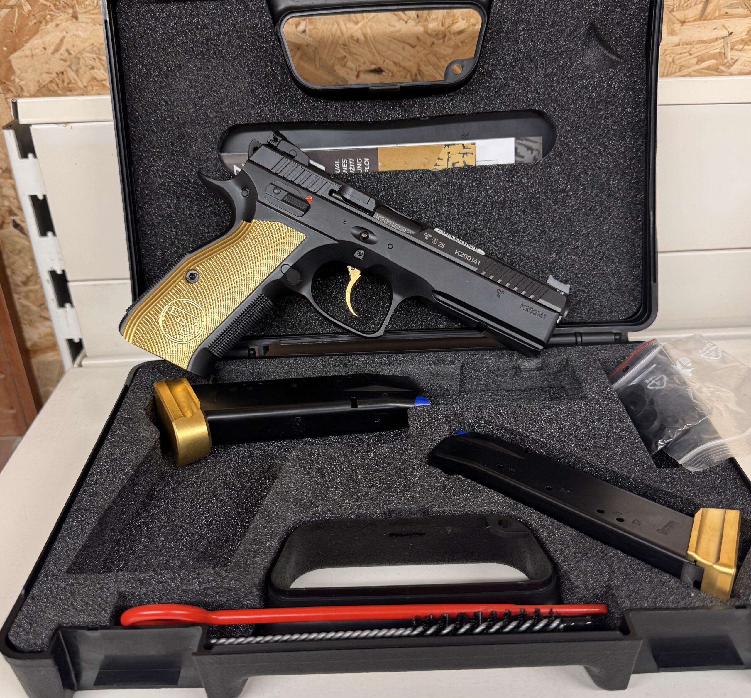 CZ Shadow II OR Golddigger 9mm