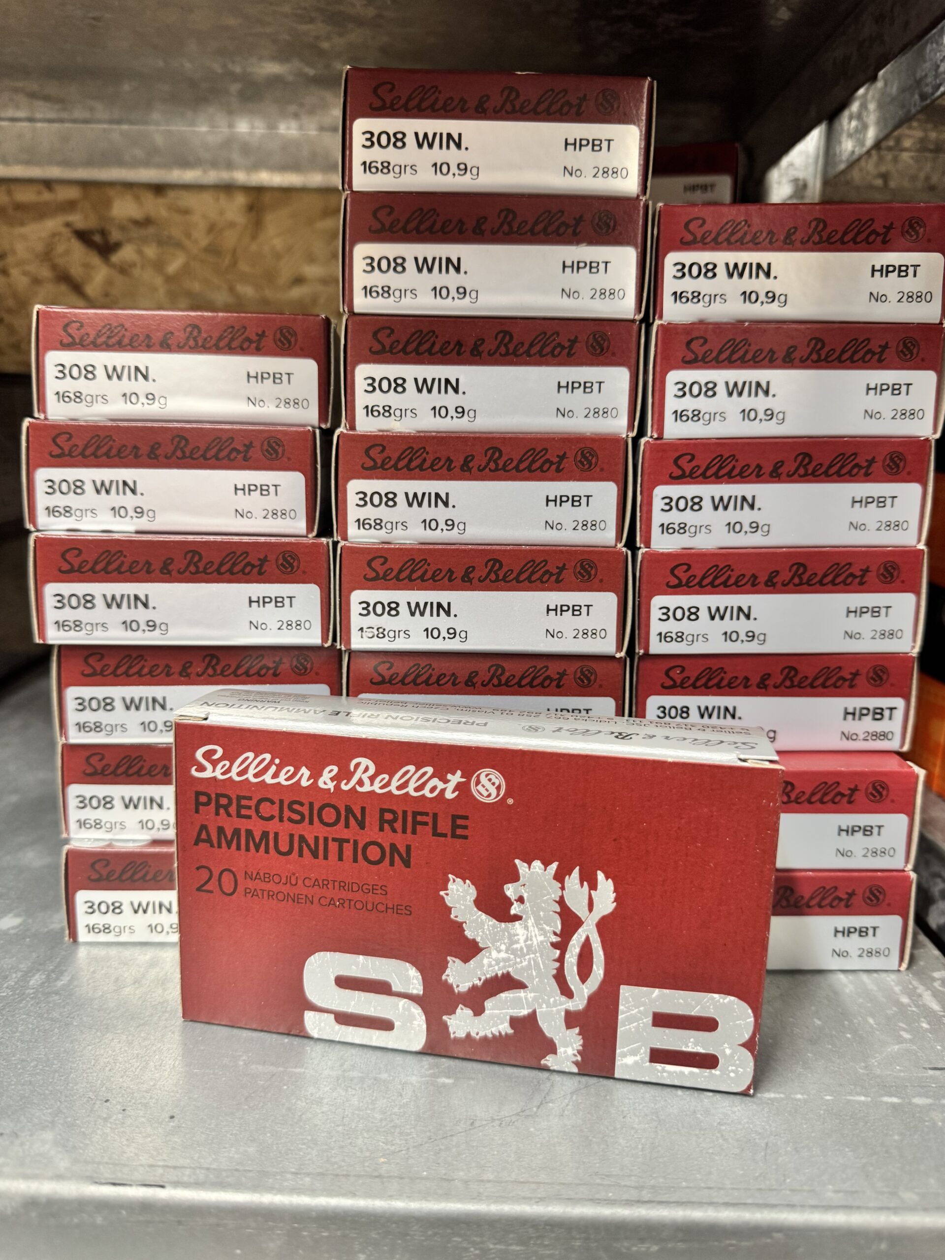 Sellier&Bellot 308 WIN 168 grs. 10,9g
