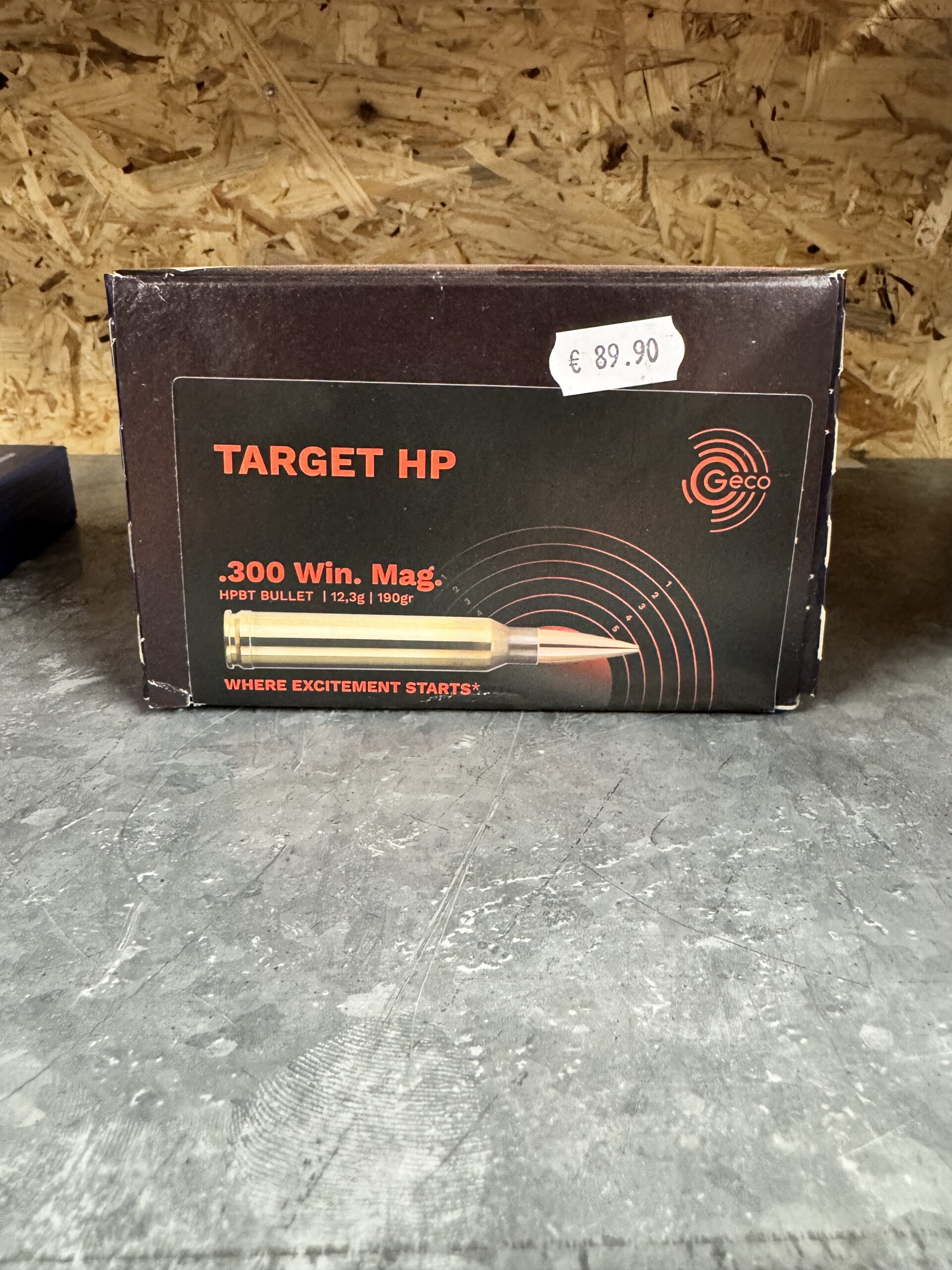 Geco Target HP 300 WIN. Mag.
